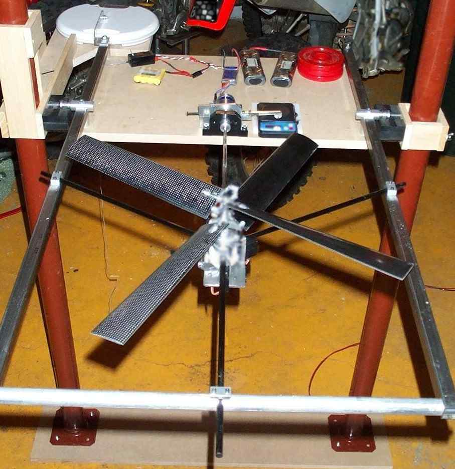 Banc d'essais coaxial sans carnage